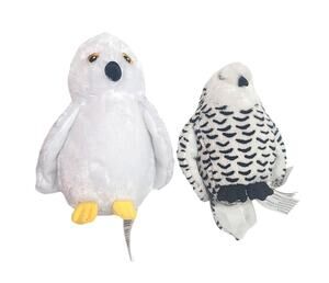Harry Potter Hedwig/ National Geographic Snow Owl Lelly plush stuffed animals